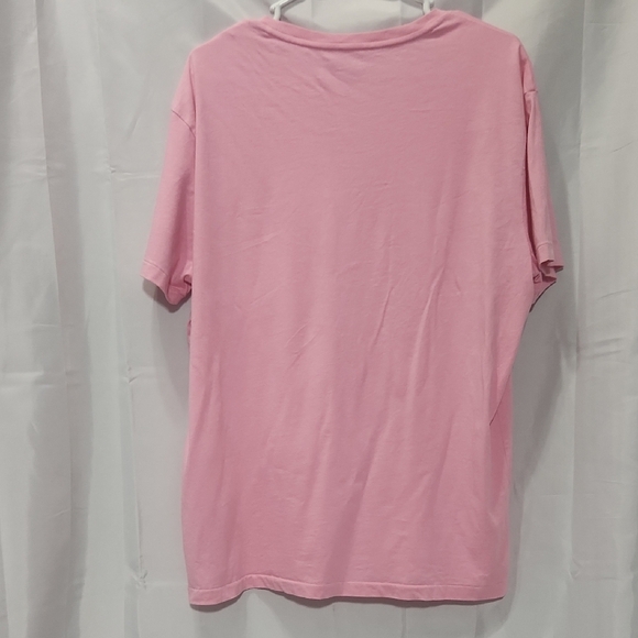 Polo by Ralph Lauren Pink Short Sleeve Tee with Embroidered Logo - Picture 4 of 4